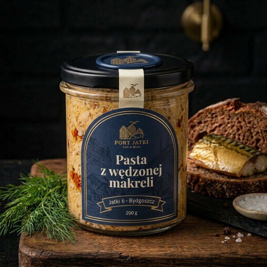 Pasta z wędzonej makreli, garmażerka rybna Port Jatki Bydgoszcz